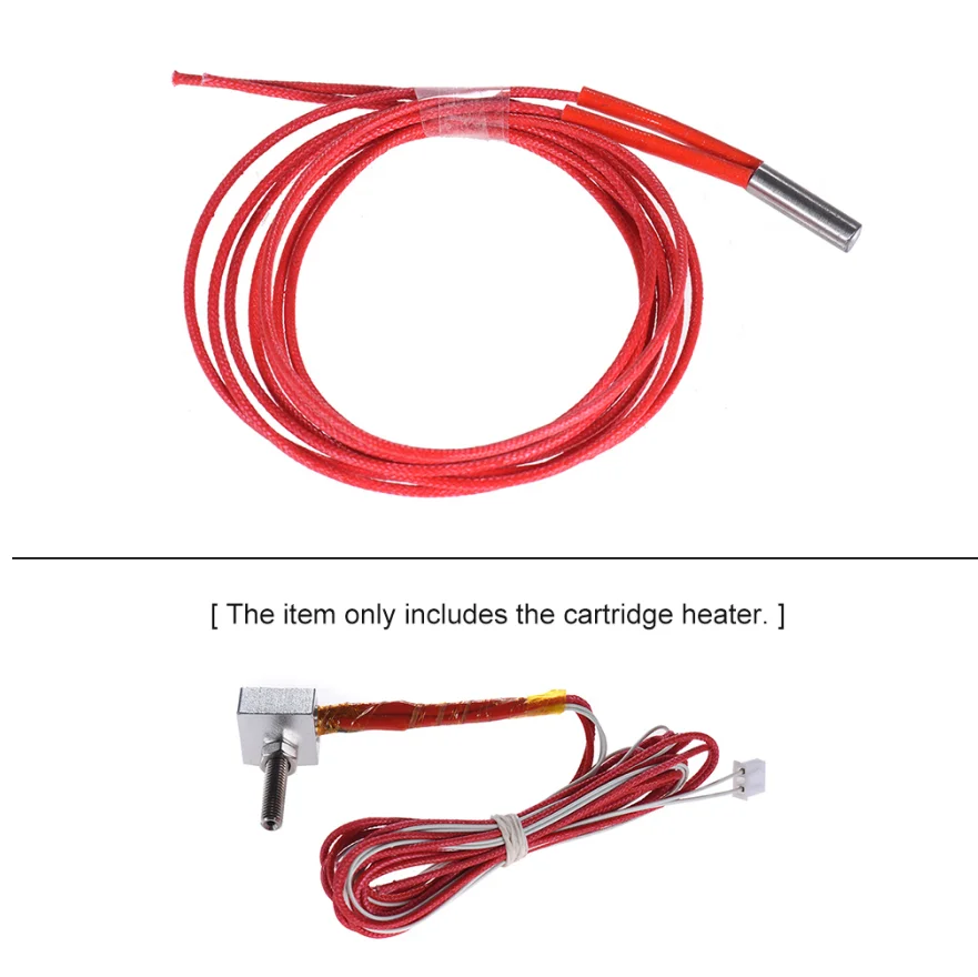 Top quality 5pcs Single-head Electric Heating Tube 1.5M Stainless Steel 24V 40W for A8PLUS 3D Printer Part | Компьютеры и офис
