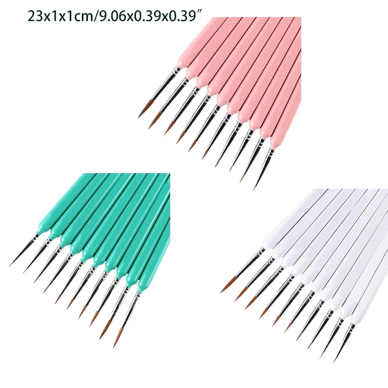 

Paint Brushes Set Soft Hair Artist Acrylic Paint Brushes for Oil Watercolors