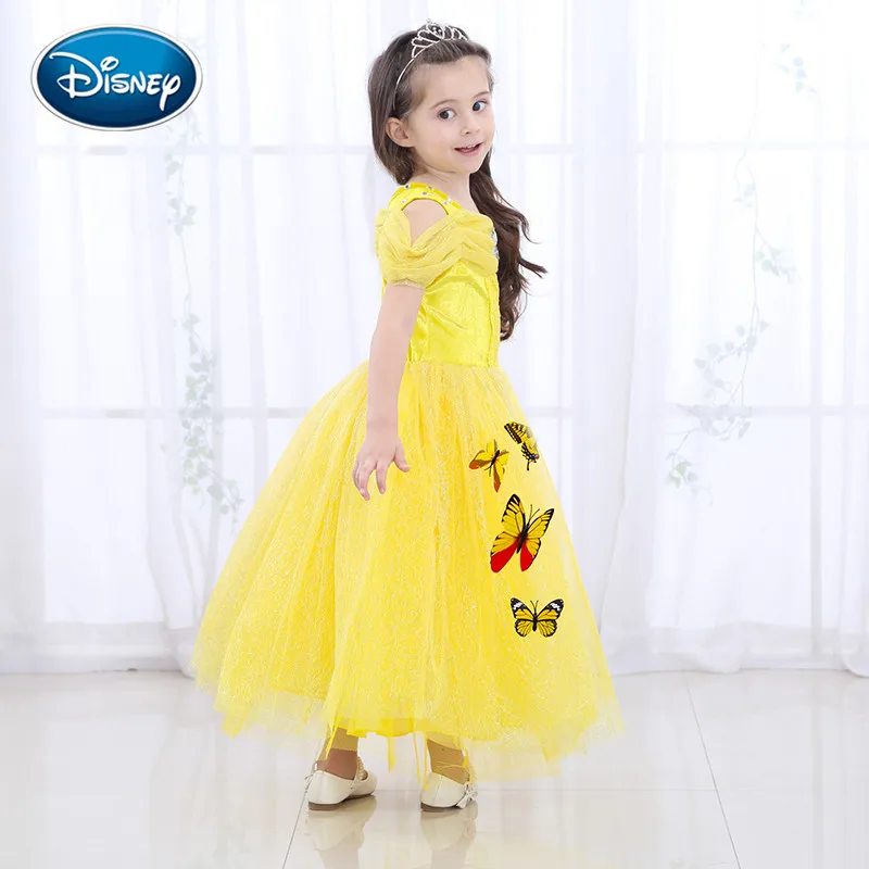 Юбка для девочек Disney Холодное сердце юбка Золушки детская одежда принцессы