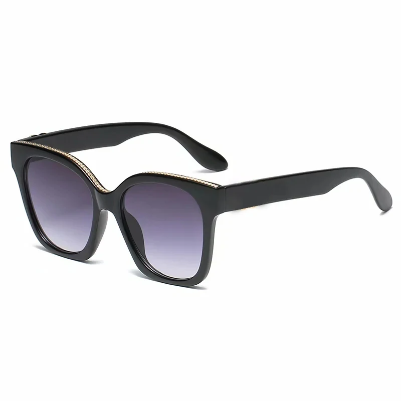 

2020 New Brand Top Oversized Women Sunglasses Fashion Designer Gradient Color Cat Eye Retro Glasses Lady Driving Eyewear