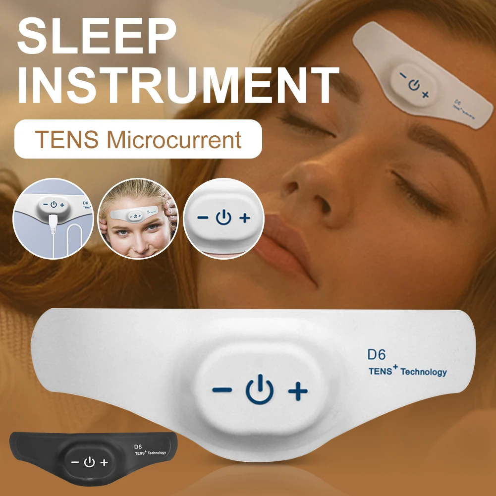 

Insomnia Sleep Instrument TENS Microcurrent Sleep Aid Device Pressure Relief Migraine Head Massager Fast Sleep Insomnia Device