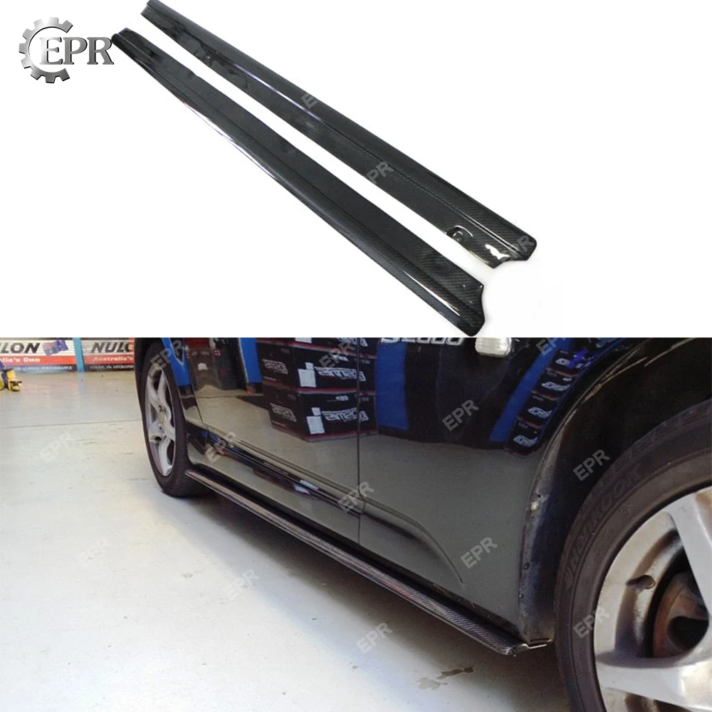 Углеродная боковая юбка удлинитель для Honda S2000 из углеродного волокна OEM