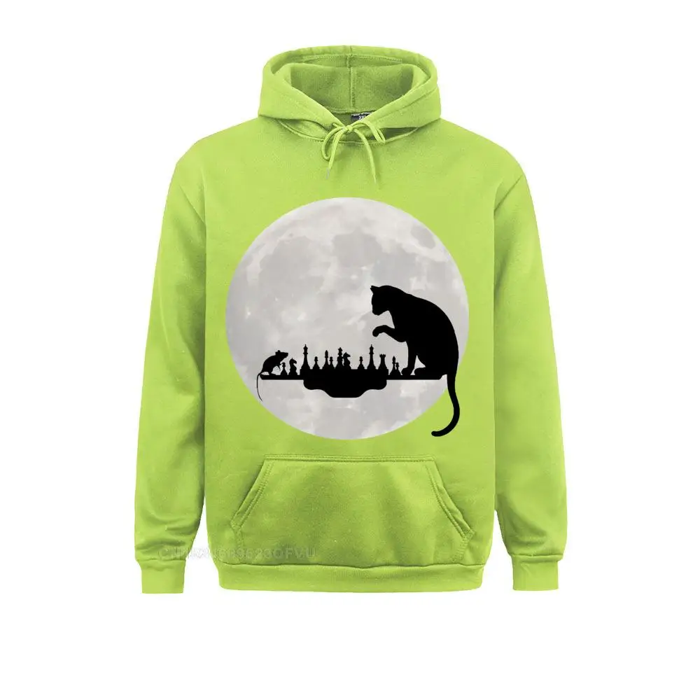 Толстовка с капюшоном в виде игры шахматы для мужчин король королева 60-х годов