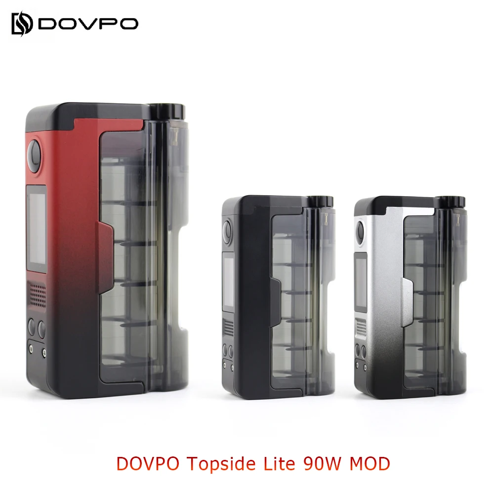 Оригинальный мод DOVPO Topside Lite 90 Вт с питанием от одной батареи 21700/20700 и атомайзера