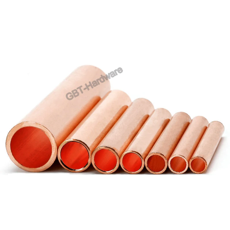 1PCS Copper Hollow Connecting Pipe GT-10 16 25 35 50 70 95 120 150 185 240 Square Straight Cable Pickling | Обустройство дома