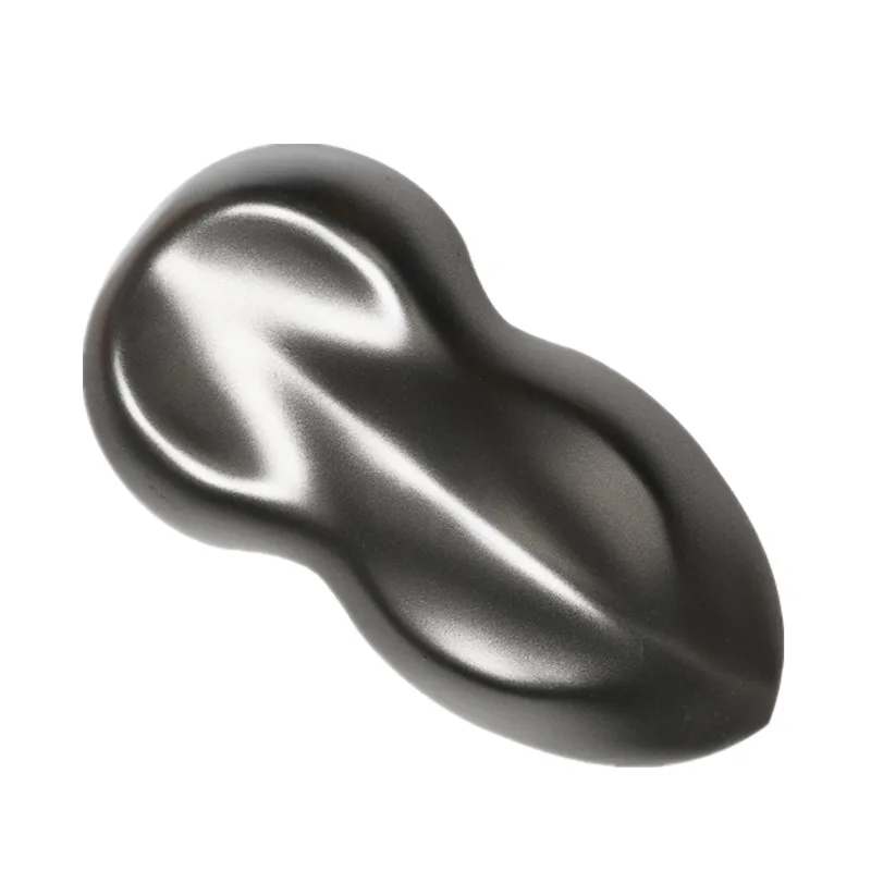 Металлическая матовая серая пленка для кузова автомобиля 2 шт. 50*150 см виниловая с