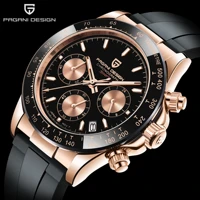 2021 new pagani design top luxury brand sports chronograph mens watches stainless steel waterproof watches relogios masculino