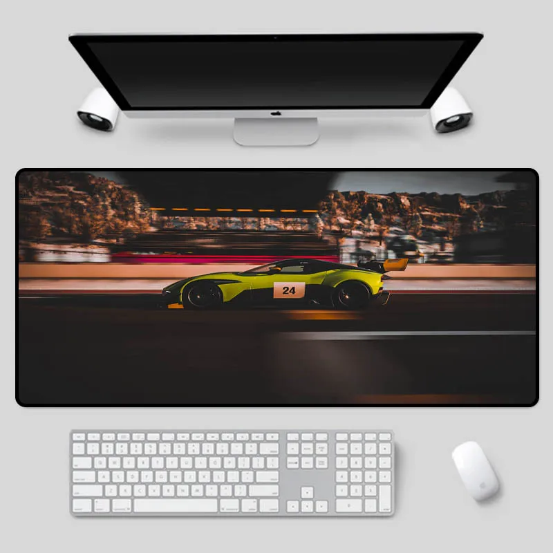 

XGZ Exquisite large size sports car mouse pad cool super running pattern as office game table mat suitable for csgo dota2