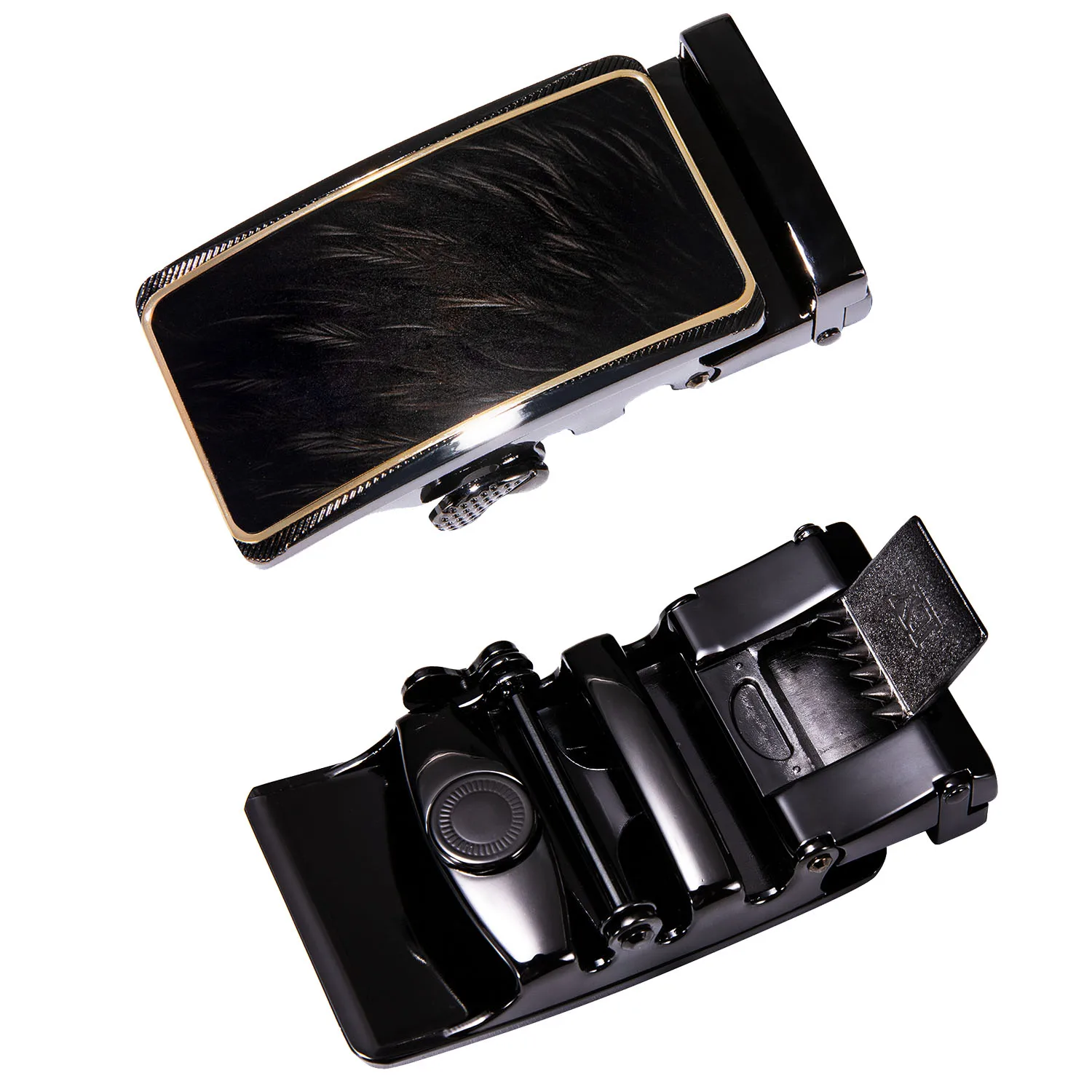 Модная Автоматическая пряжка для ремней с леопардовой головкой 3 5 см храповым