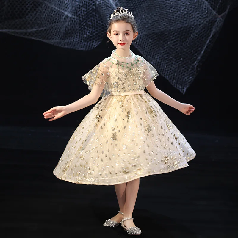 Платья для девочек с цветами 2020 г. Новое торжественное платье летнее принцессы