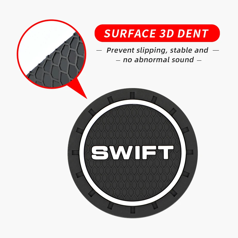 2 шт. Нескользящие подставки под стаканы для воды Suzuki Swift 2019 |