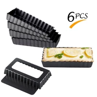 wavy rectangle round non stick pie toast bread maker mould cake pan baking tool dishes eco friendly carbon steel material