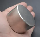 Неодимовый магнит Imanes, супермощный круглый, 1 шт., 40x20 мм