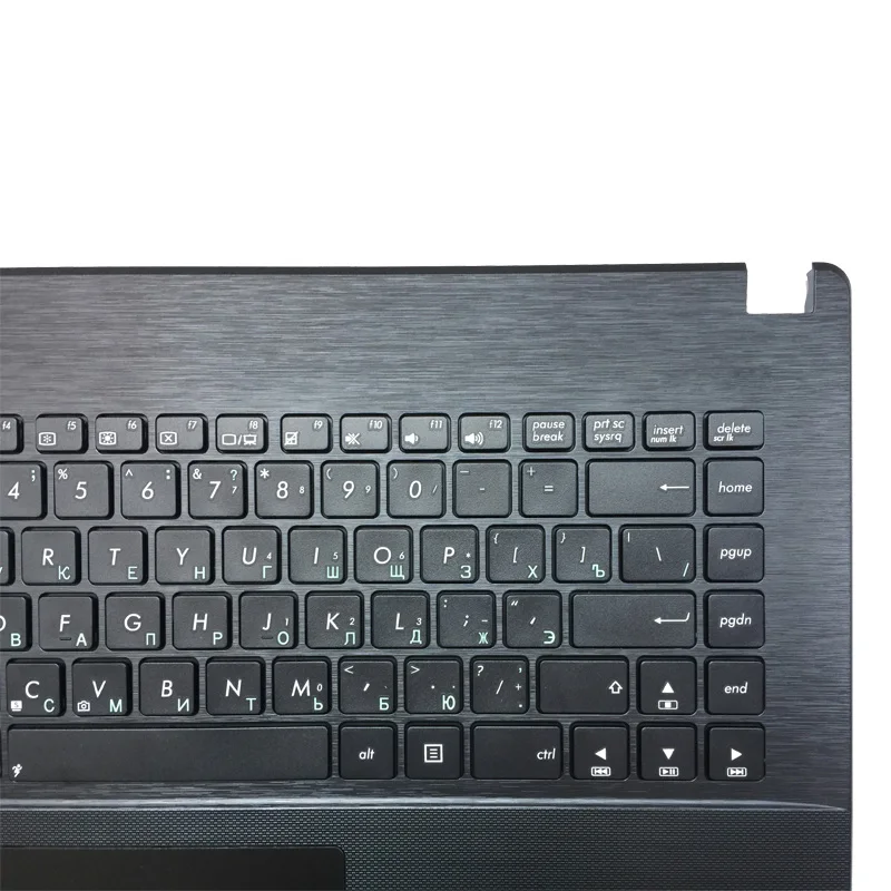 Новая русская клавиатура для ноутбука Asus X450 X450C X450CA X450CC X450CP X450L X450LA черная с упором