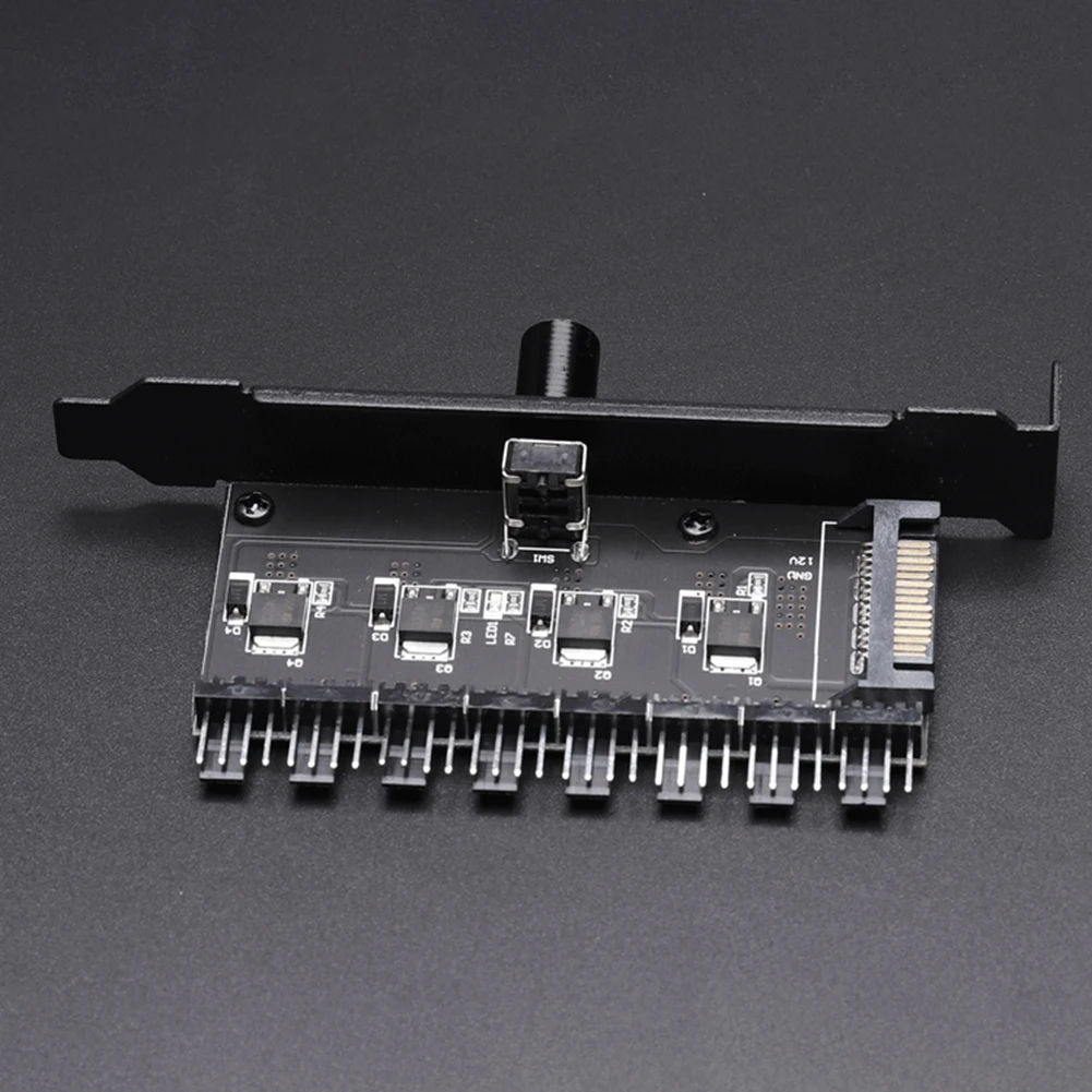 

Настольный компьютер, чехол, регулятор, адаптер для ПК, аксессуар, контроллер скорости SATA, регулятор охлаждения для ПК