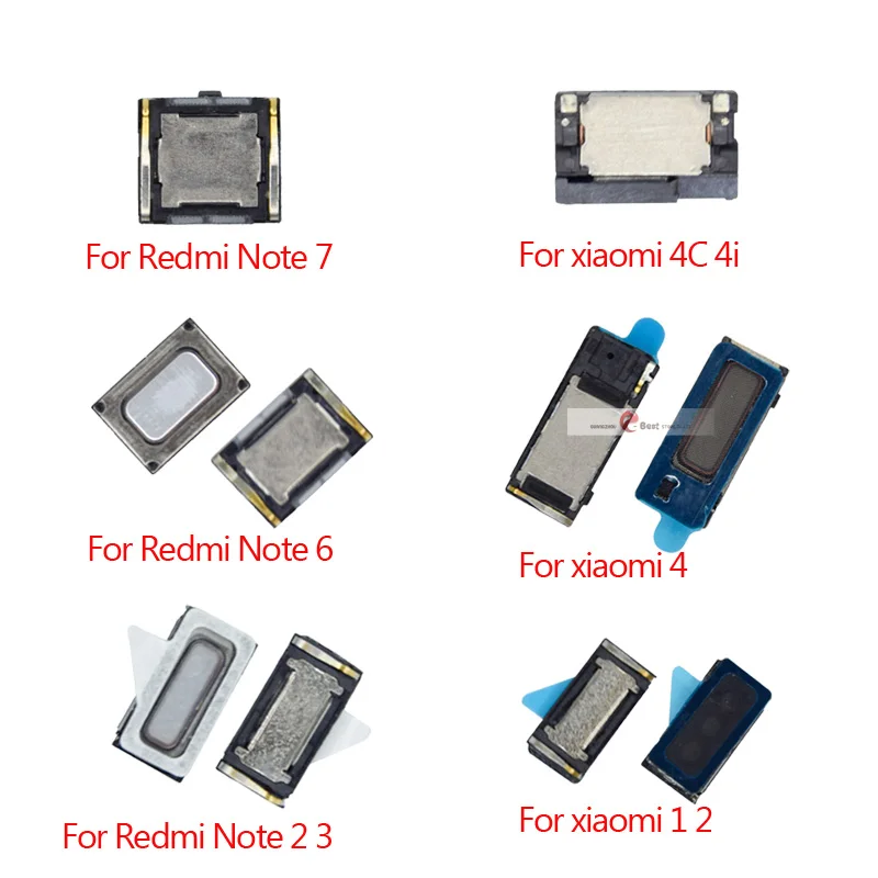 2 шт./лот громкоговорителя наушников для Xiaomi Mi2 Mi3 Mi4 Mi4i Mi4c Mi4s Mi5 Mi5s Redmi 3 3s Redmi Note 2 Redmi Note 3, Redmi Note 4