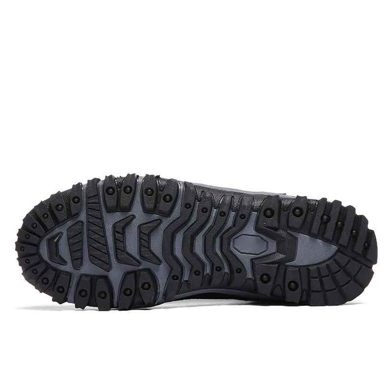 Зимние ботильоны для пар уличные противоскользящие теплые зимние ботинки модная