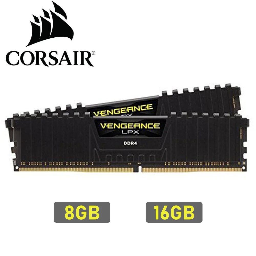 Модуль ОЗУ CORSAIR Vengeance LPX 8Gx2 16Gx2 DDR4 PC4 2666 МГц 3000 3200 для настольных ПК память 16 Гб 32Gx2 DIMM