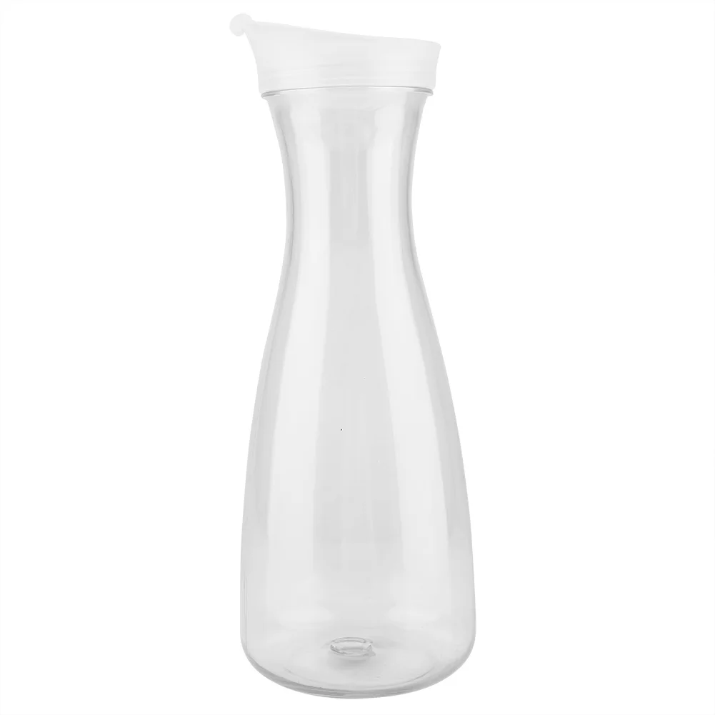 1000ml Acrylic Transparent Juice Bottle Water Jug Ice Cold with Lid for Bar Home Use | Дом и сад