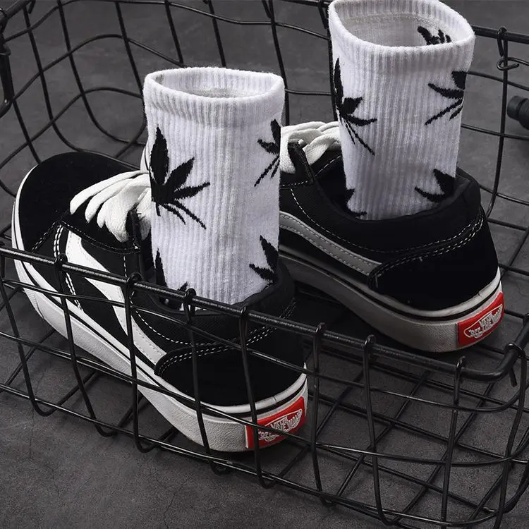 Модные удобные хлопковые носки высокого качества повседневные длинные Башмачки