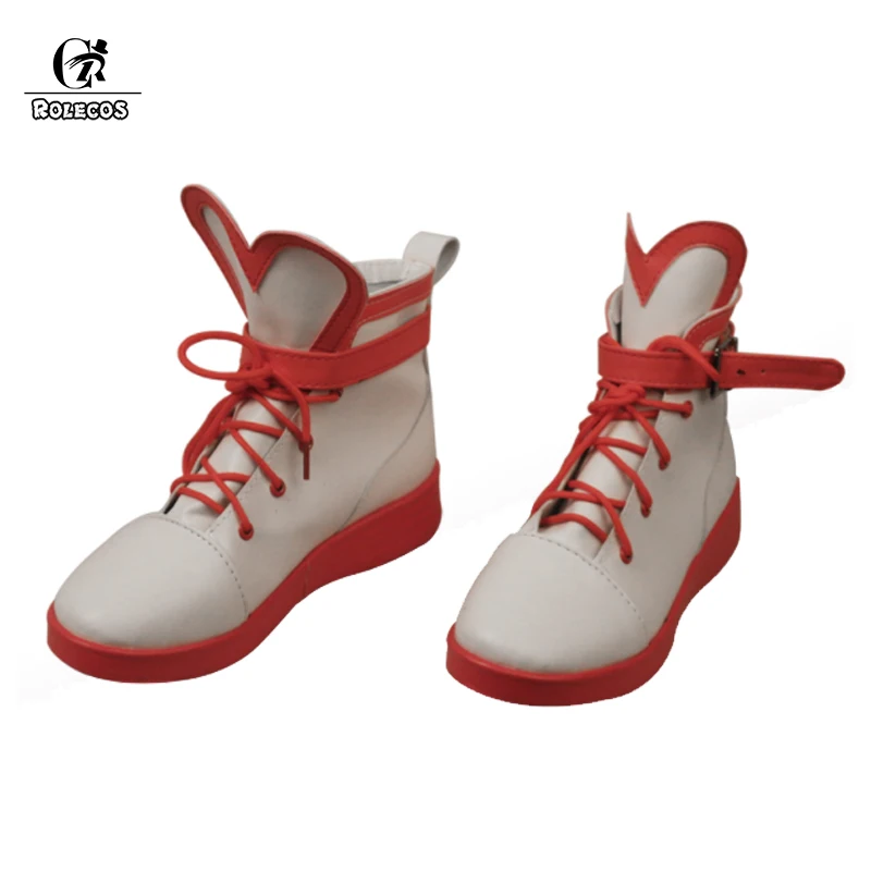 Женские туфли для косплея ROLECOS белые на среднем каблуке косплея|Туфли| |