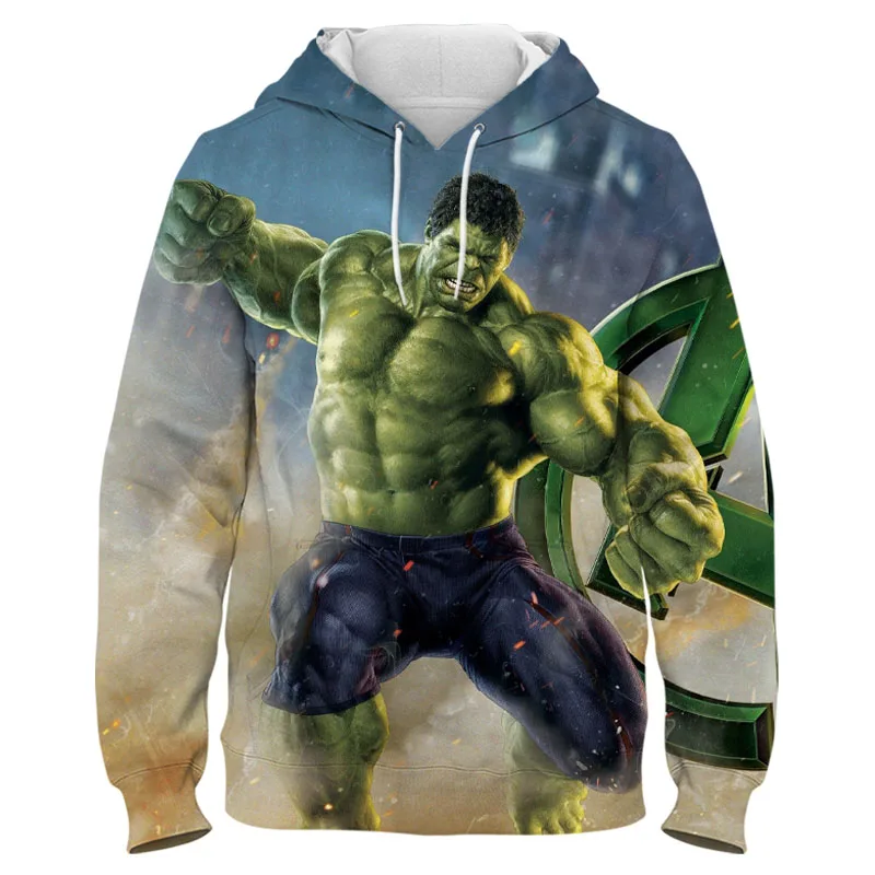 

Marvel Bruce Banner Hulk Sweatshirts Pullover 3D Print Men Women Children Fashion Hoodies Streetwear Boy Girl Kids Casual Tops