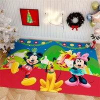 merry christmas rug carpet for living room mickey playmat bedroom kids play mat santa tree gifts area rugs mickey playmat bedroo