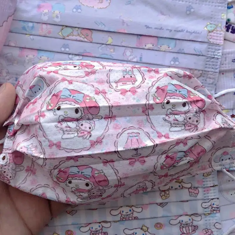 50 шт. одноразовые маски из нетканого материала для детей | Красота и здоровье