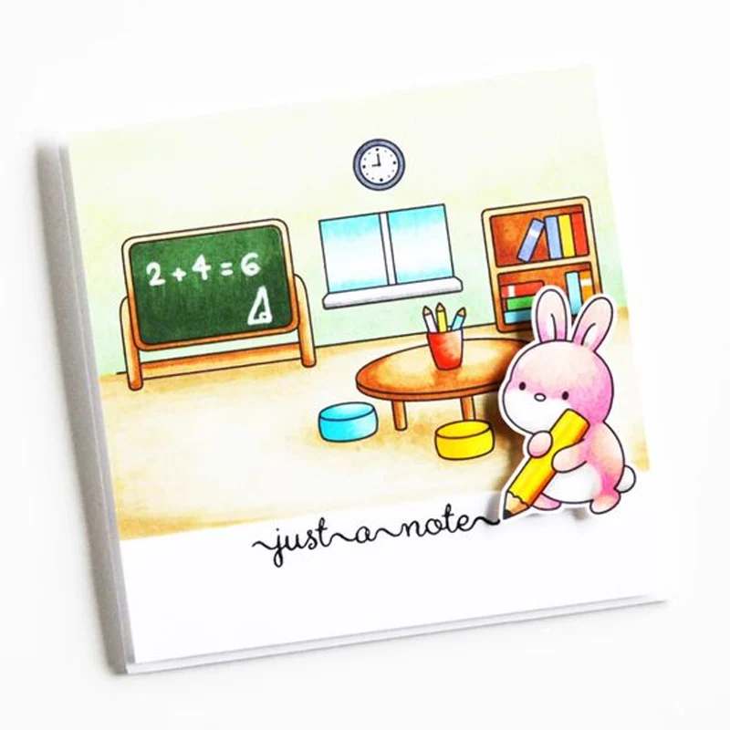 Отправка объятий и поцелуев для вас высечка + прозрачный штамп небольшое