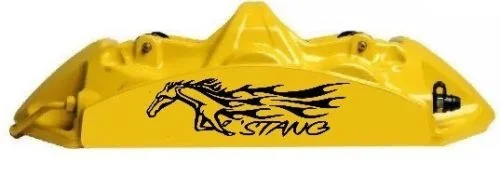 

Для Mustang Hi Temp тормозной суппорт виниловые наклейки набор из 4 (любого цвета) автостайлинг