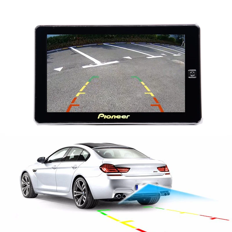 7 дюймов сенсорный экран Экран грузовик GPS навигатор Зонт спутниковой навигации