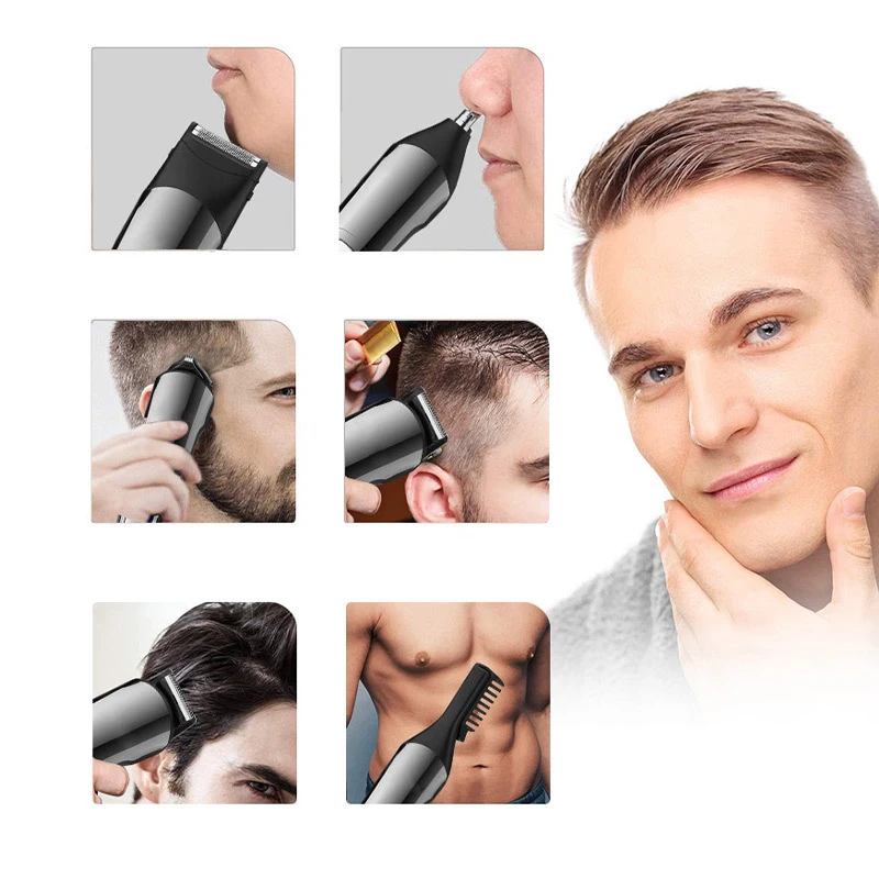 

Hair Clippers for Men Professional Cordless Clippers for Hair Cutting Kit Electric Mens Hair Clipper with USB Charging