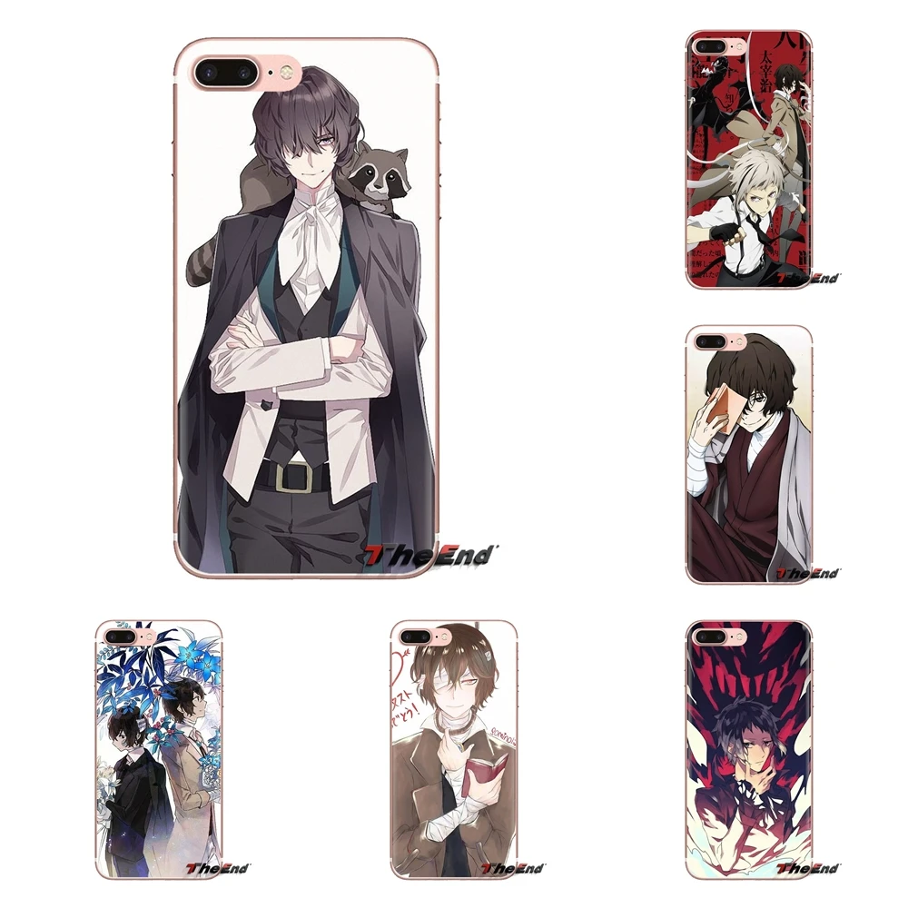Мягкие прозрачные чехлы для собак Bungou Stray Xiao mi 6 A1 Max x 2 5X 6X Red Note 5 5A 4X 4A A4 4 3 Plus Pro |
