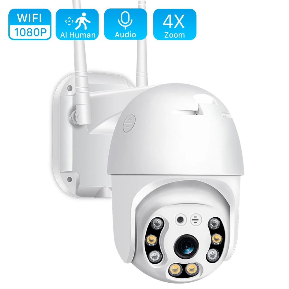 

New ANBIUX 1080P Security Camera WIFI Outdoor PTZ Speed Dome Wireless IP CCTV Pan Tilt 4XZoom IR Network Surveillance P2P CAM