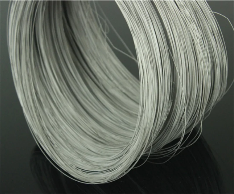 1m = 3.3 FT Titanium Ti Wire Grade 1 One GR1 ASTM B348 Diameter 0.2/0.3/0.4/0.5/0.6/0.8/1MM |