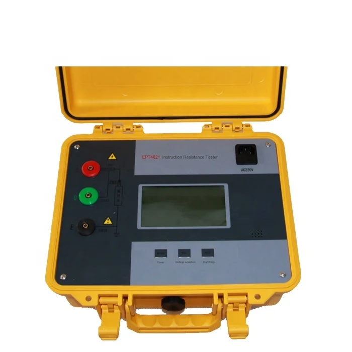 

Digital High voltage Insulation Resistance Test Set 10kv insulation resistance tester
