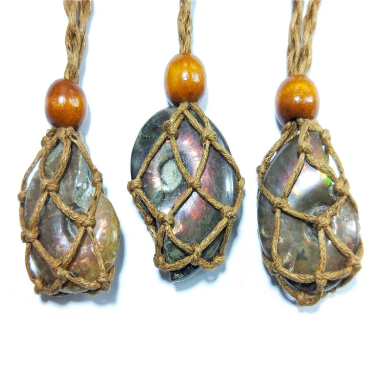 

Men and Women Simple Braided Rope Pendant Necklace Jewelry Gifts Fashion Pendant 2021