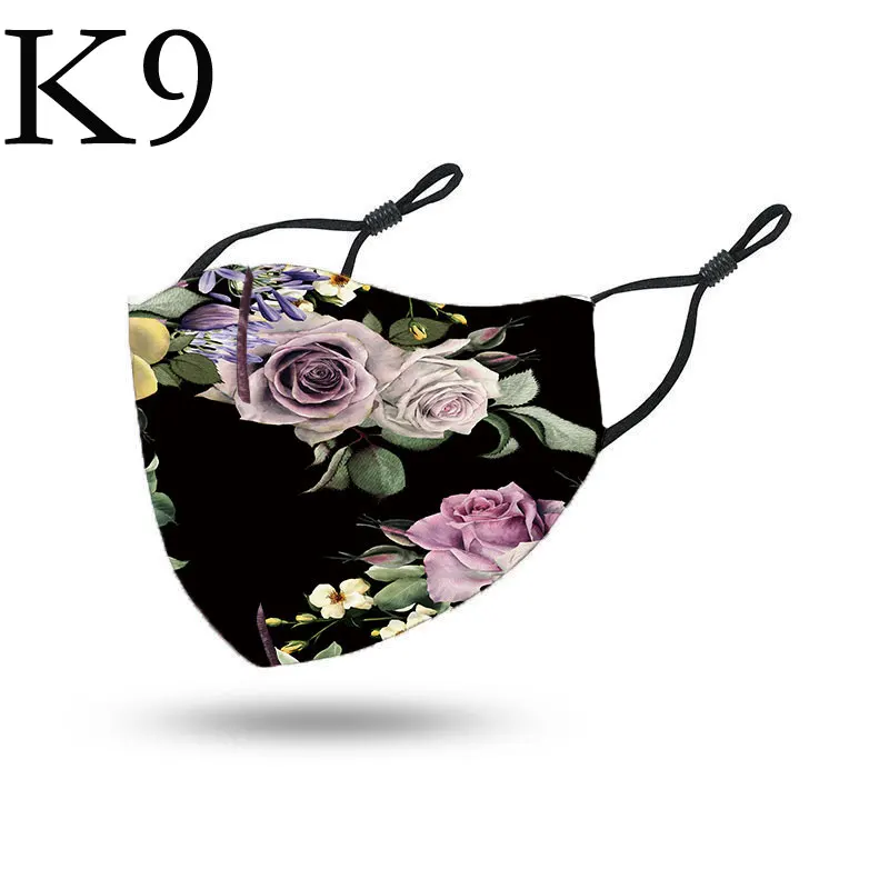 

3Pcs/set Cute Face Masks Cotten Half Face Mouth Mask K9