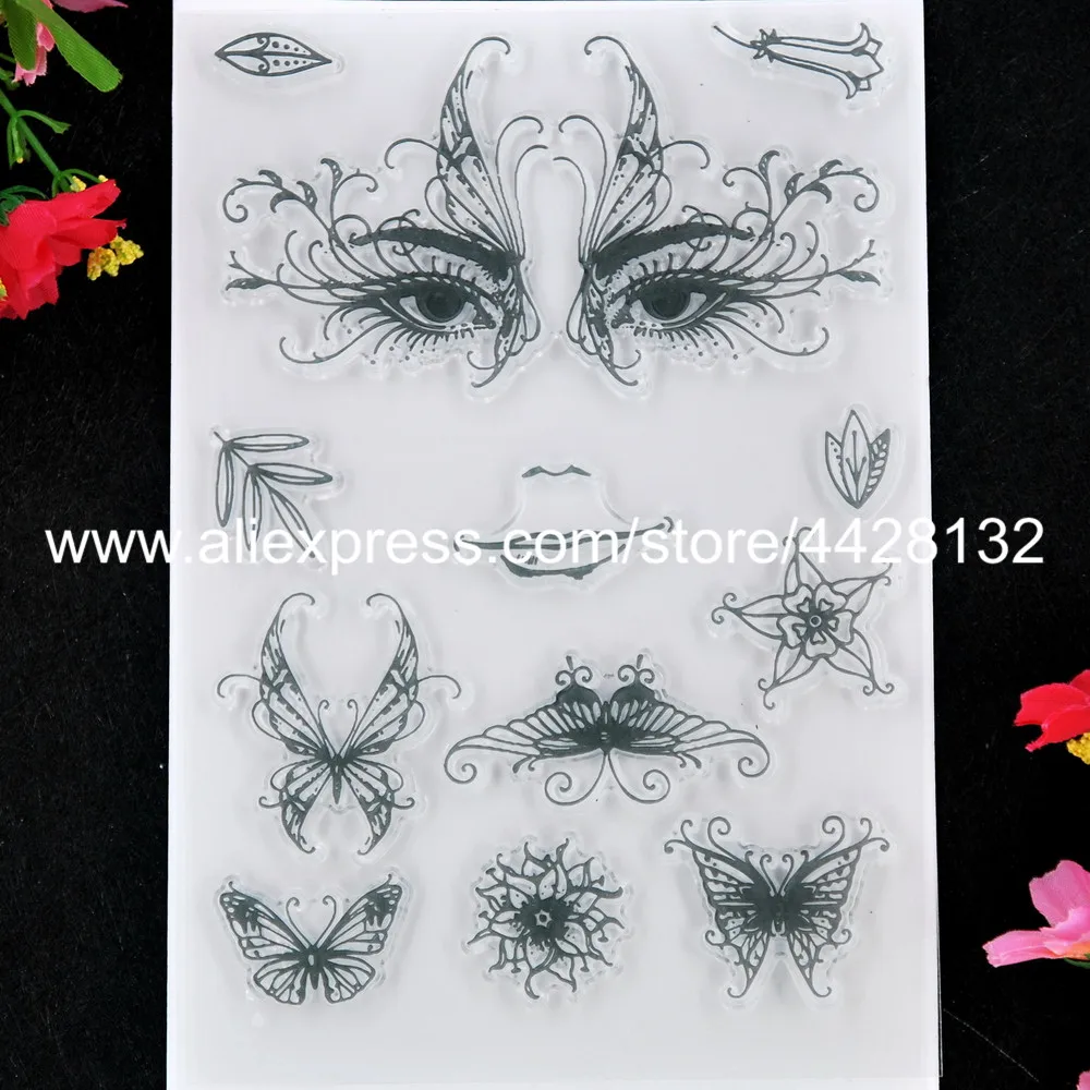 Альбом для скрапбукинга с изображением бабочки глаз листьев цветов фотокарт