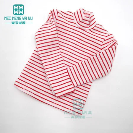 BJD куклы аксессуары Одежда для кукол подходит 43-45 см 1/4 MSD драгоценный камень XAGADOLL Высокий воротник футболка, ремень платье, обувь - Цвет: JPy4--012---C
