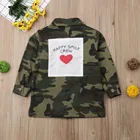 Детская джинсовая куртка с длинным рукавом, на возраст 2-8 лет