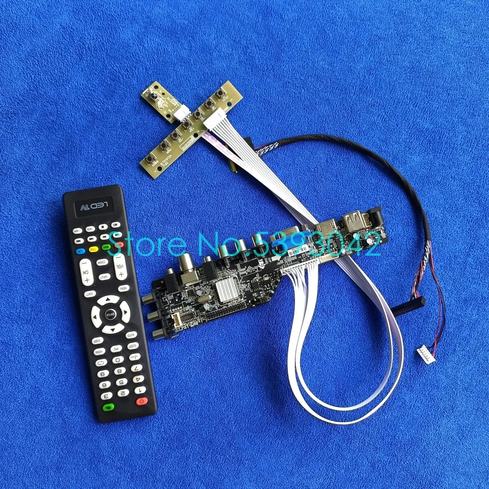 

For LP156WH4 (TL)(D1)/(TL)(D2)/(TL)(N1)/(TL)(N2)/(TL)(N3) DVB-T LVDS 1366*768 Panel 40-Pin USB+AV 3663 Controller Board Kit