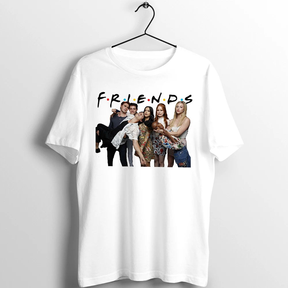 Женская футболка с изображением ривердейла Шерил Блоссом The Kiss Awesome Girl's Tee - Цвет: 5S024W