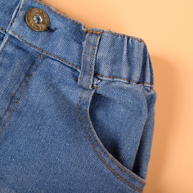 

2019 Autumn Boys Clothing Set Cardigan coat T Shirts Bowtie Jean 3Pcs Kids Fashion outwear