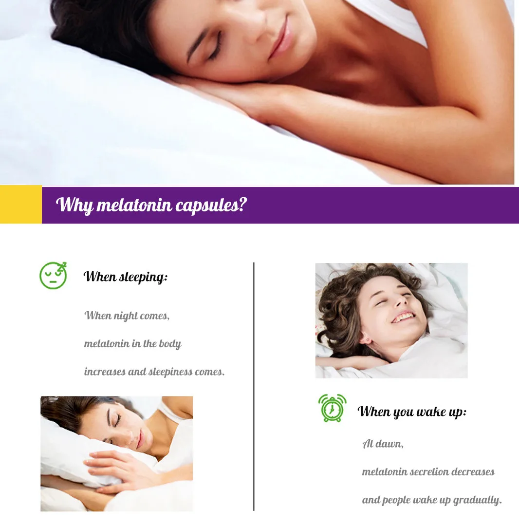 1 бутылка мелатонин ночной помощник сна пищевой добавки как можно быстрее