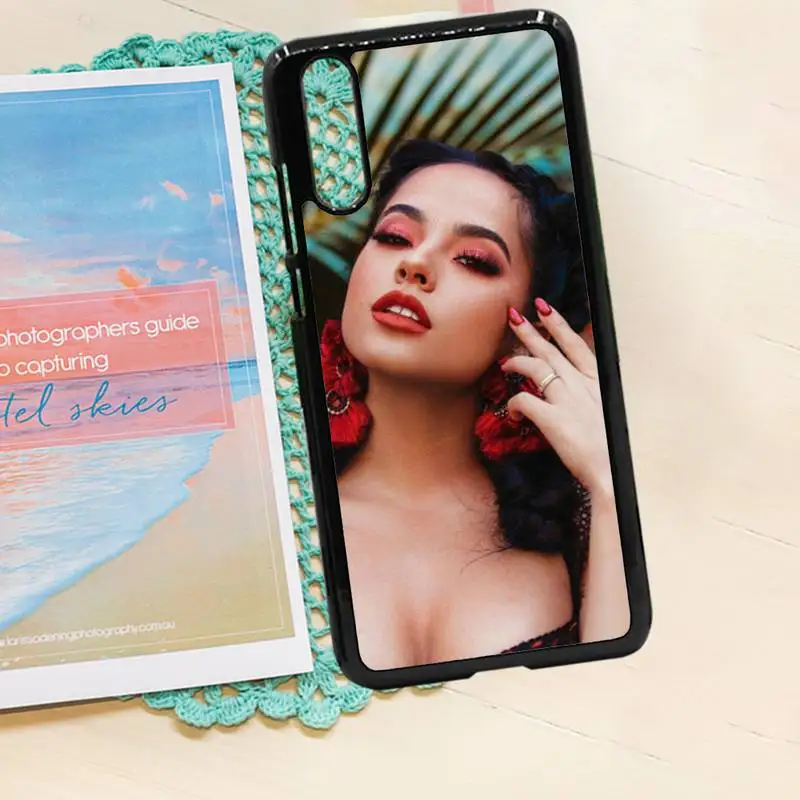 

Becky G American rapper high quality luxury Phone Case coque PC for iPhone 11 12 pro XS MAX 8 7 6 6S Plus X 5S SE 2020 XR