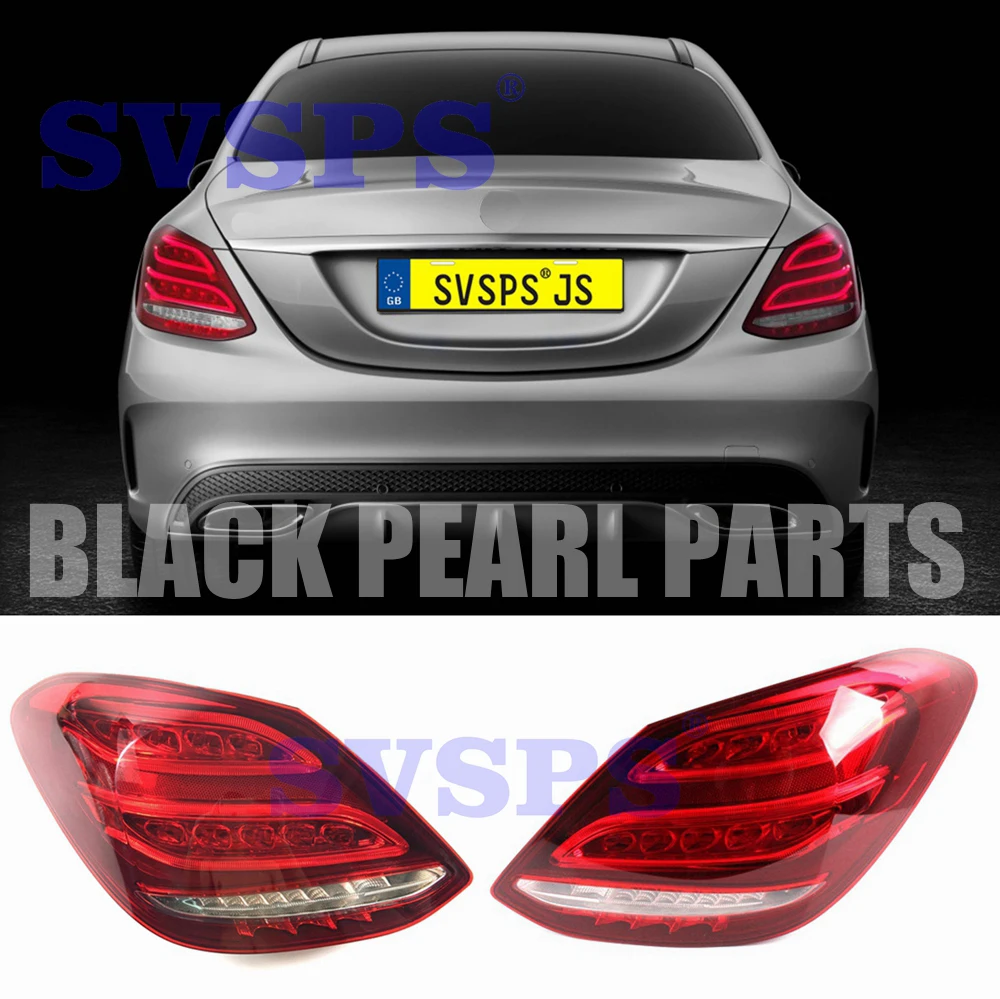 Авто Запчасти OEM светодиодный фонарь Задние огни лампы для Mercedes Benz C Class W205 C63 C200 C180 C300- 4 двери автомобиля