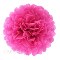 30pcs 152025cm 6810 inches tissue paper pom poms flower balls mixed size wedding baby shower party decoration supply