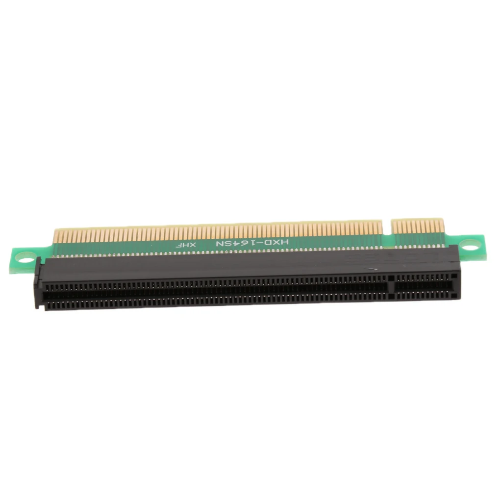 1 упаковка PCI E 164 контактный Express 16x Штекерный к женскому Удлинительный протектор