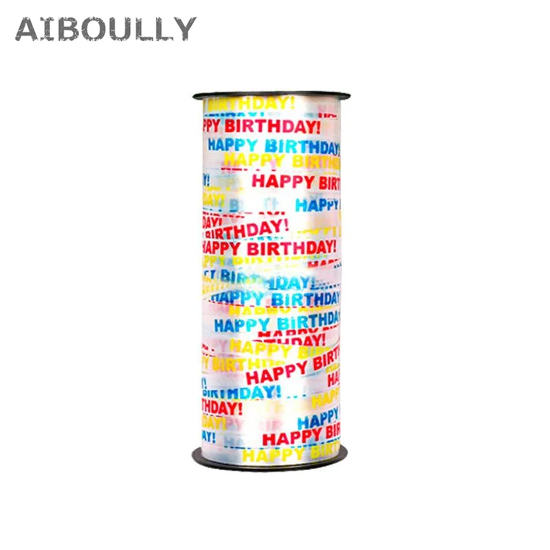 1 шт. лента для завивки и упаковки подарков 100 ярдов|Флажки вымпелы конфетти| |